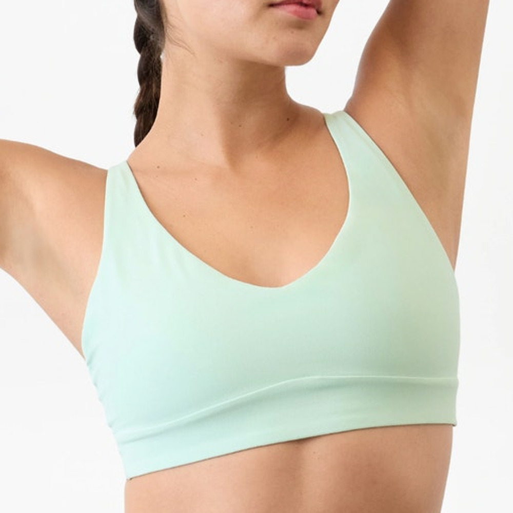 Athleta Solace Sports Bra Lighthouse Green Women's Size 2XL D-DD New With Tags